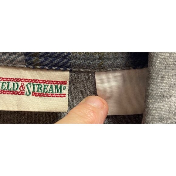 Vintage 2000s Field and Stream Flannel Long Sleeve Button Up Heavy Duty - Picture 5 of 11